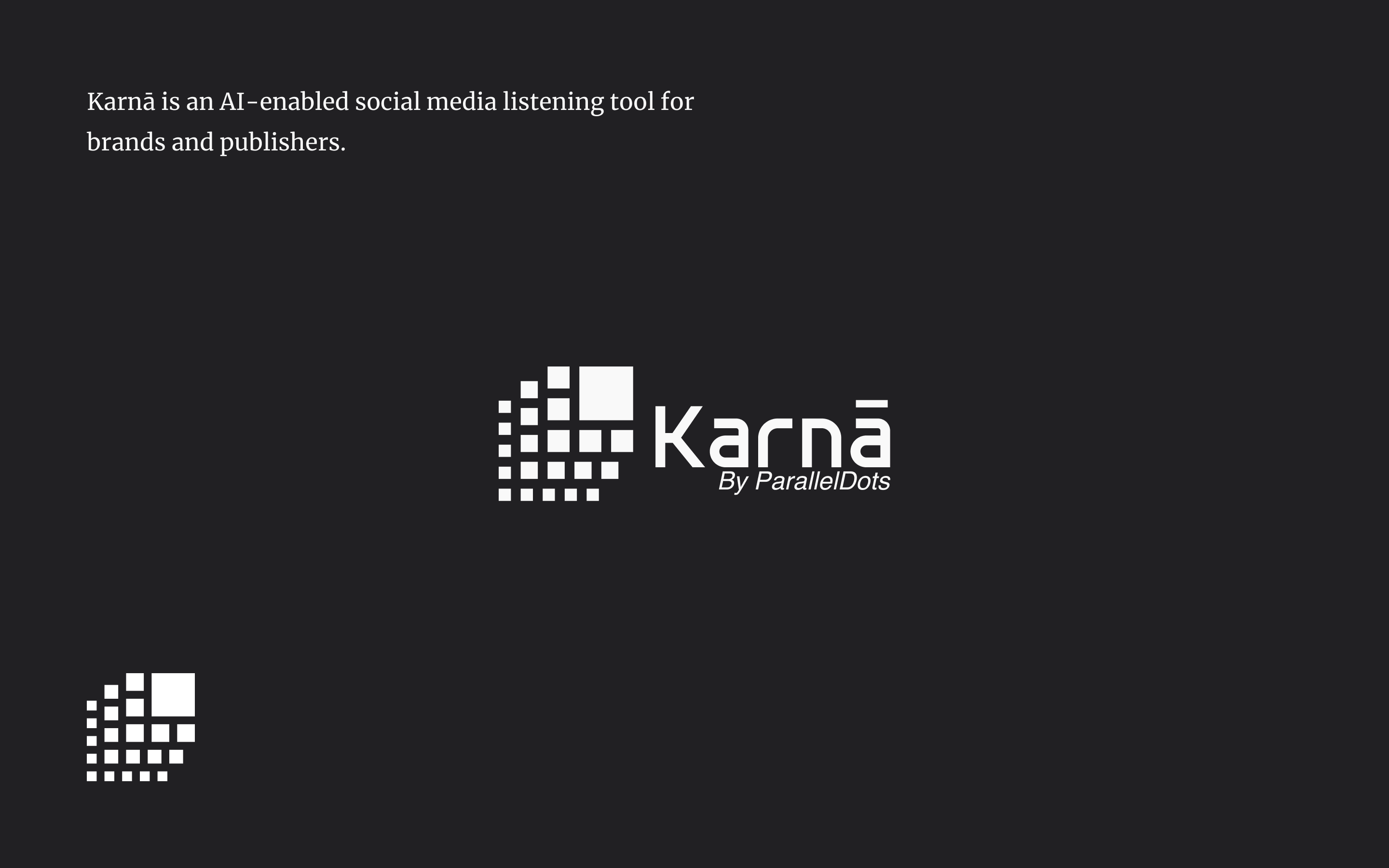 Karna, social media listening tool