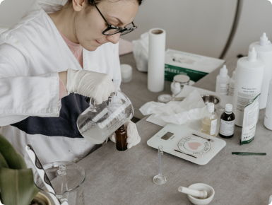 scientist working in a lab